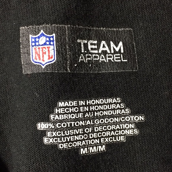 Steelers Tee Shirt Men Size M/M Black Shirt Sleeves - Picture 5 of 6